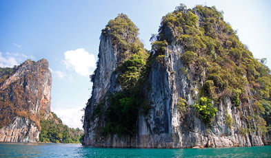 Khao-Sok-berg Khao Sok jungletocht Thailand