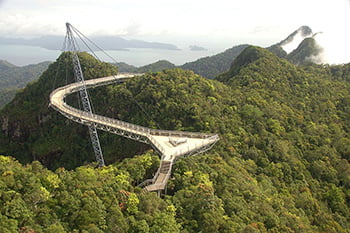 Langkawi_sky_bridge backpacken Langkawi sky bridge