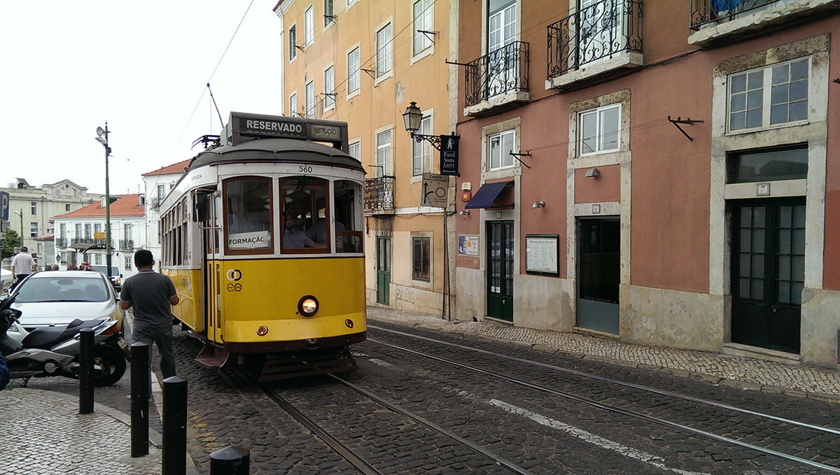 Tram 28 Lissabon