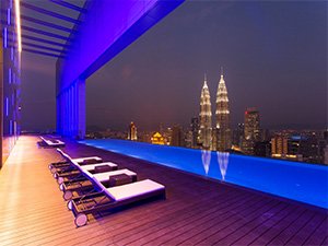 Petronas-Twin-Towers Backpackroute Thailand & maleisie