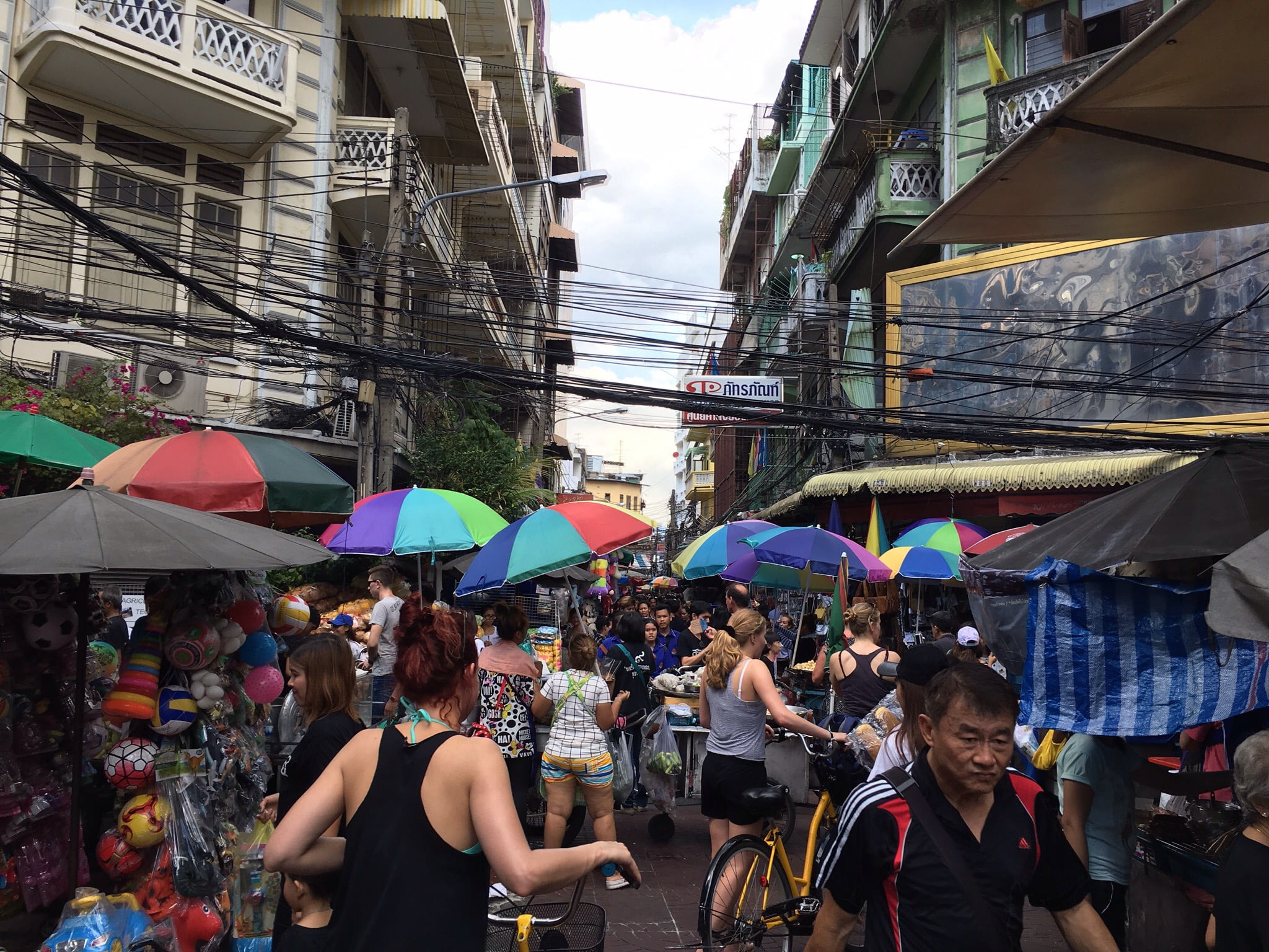 Co van kessel fietstocht Bangkok