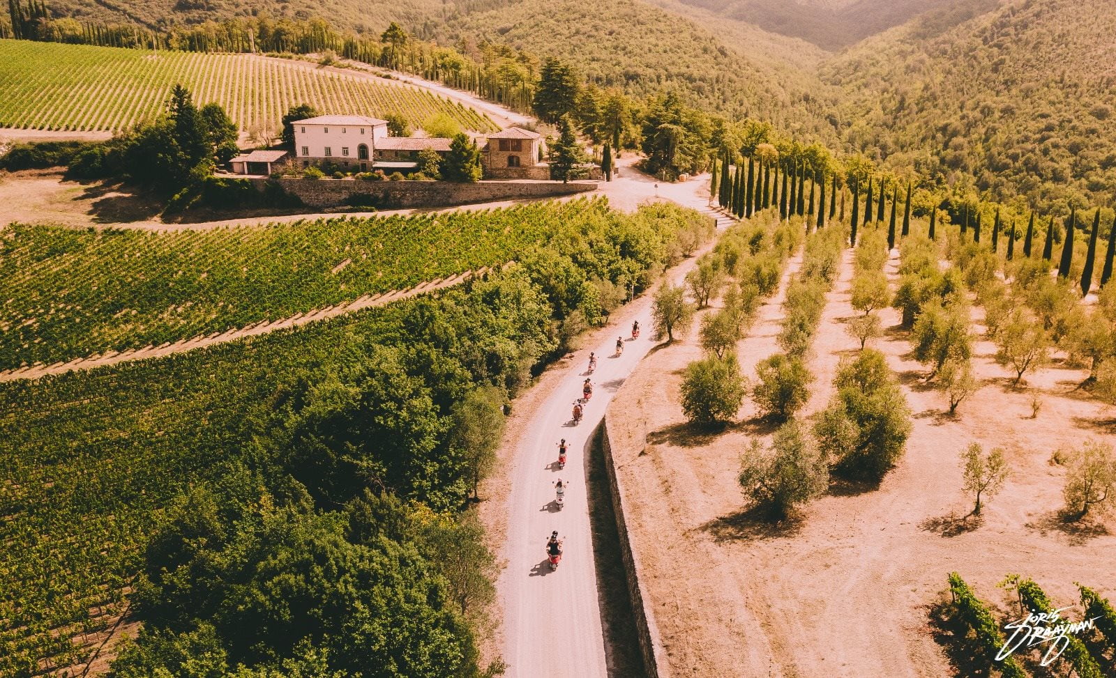 Op de Vespa door Italië