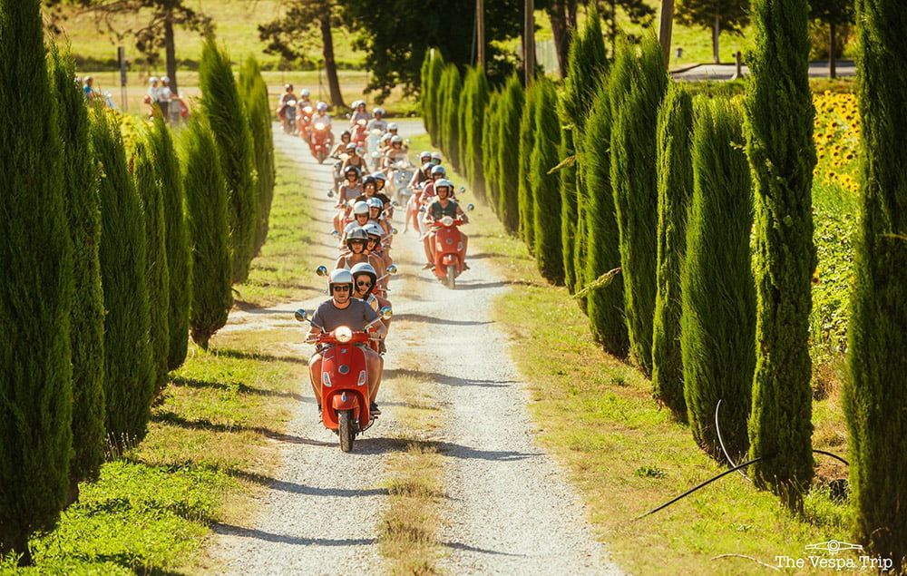 Vespa roadtrip Italië - Toscane