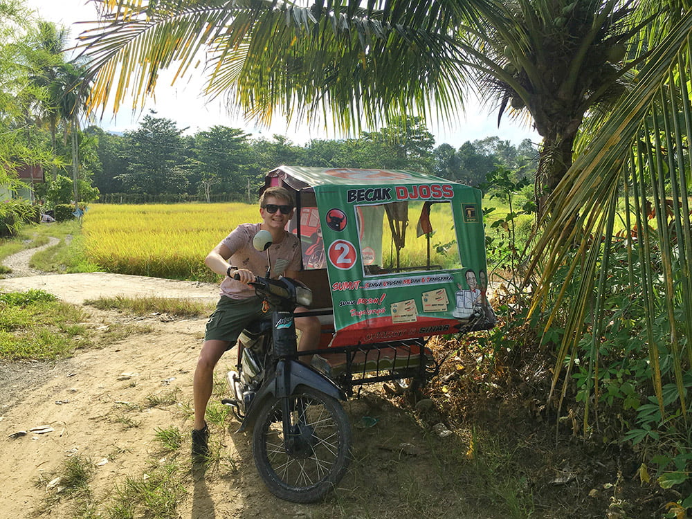 Becak - Indonesië