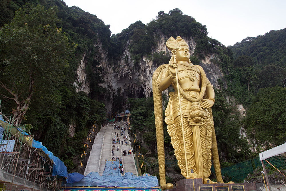 Batu Caves in Kuala Lumpur