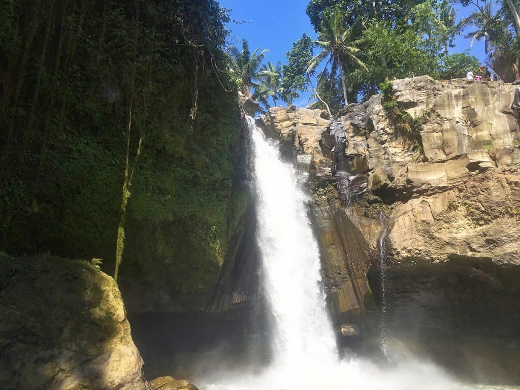Tegenungan waterval - Backackroute Indonesië.